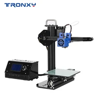 tronxy 3d printer x1 pulley linear guide support sd card printing lcd display high precision mini fast easy install