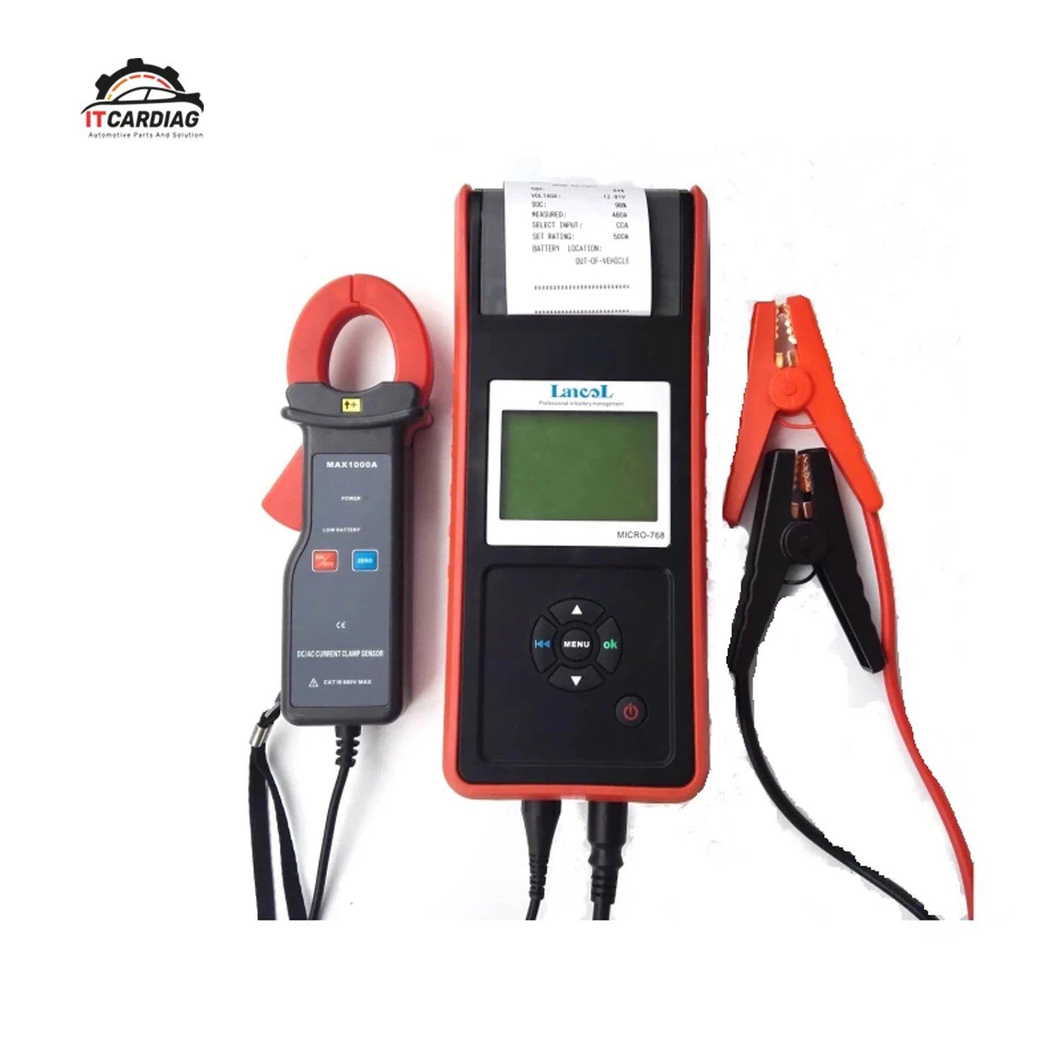 Тестер батареи диагностический анализатор внутреннего сопротивления с