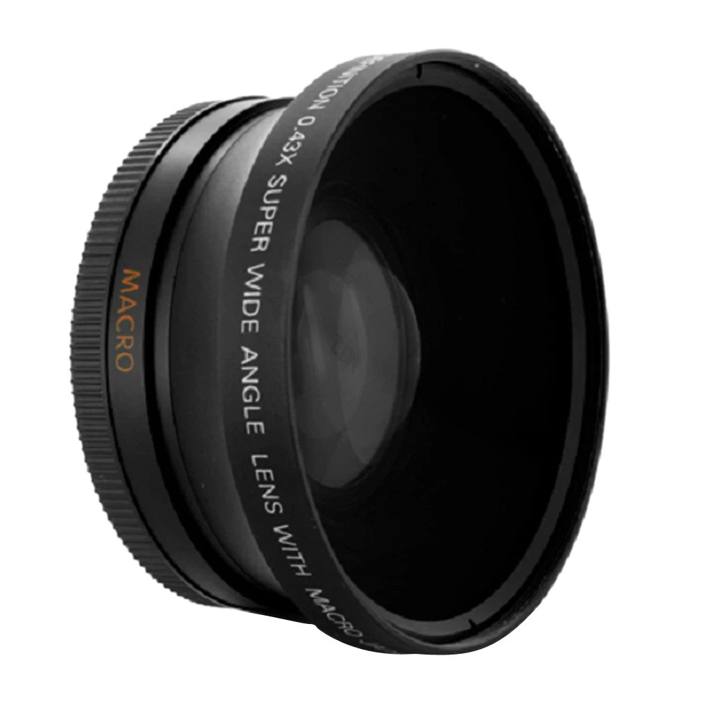 67 мм 0.43x широкоугольный макрообъектив для камер Canon EOS 70D 60D 7D 6D и многое
