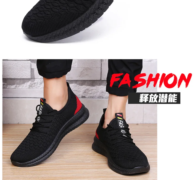 Male Breathable Comfortable Casual Shoes Fashion Men Canvas Shoes Lace up Wear-resistant Men Sneakers zapatillas deportiva