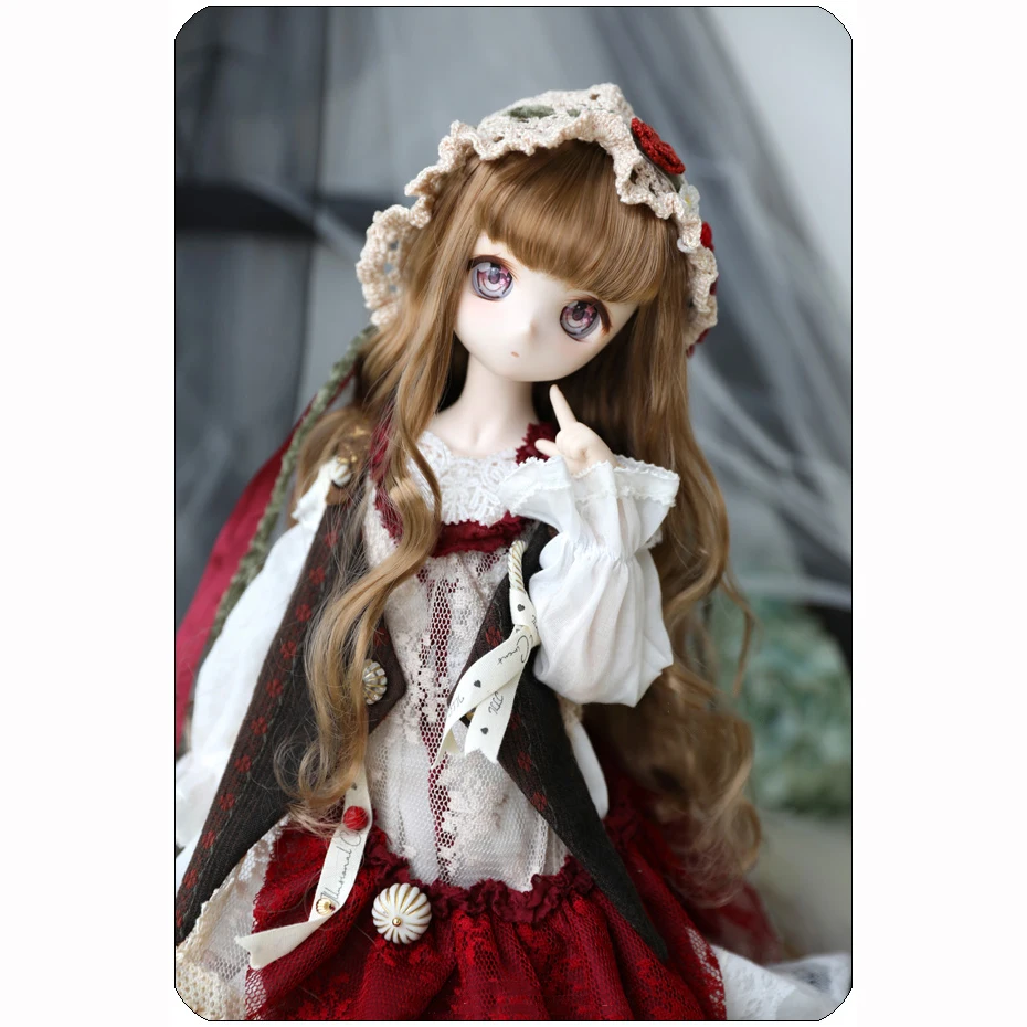 Bybrana искусственные мохеровые вьющиеся волосы 1/3 1/4 1/6 1/8 BJD кукольный парик |