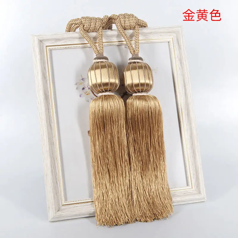 Завязки для штор с кисточками завязки занавесок подвесные занавески украшение