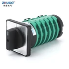 Электрический сварочный аппарат ZHUCO KDHC-326X3-6, 690 В, 32 А, 4 положения, 6 полюсов, регулируемый, поворотный кулачковый переключатель