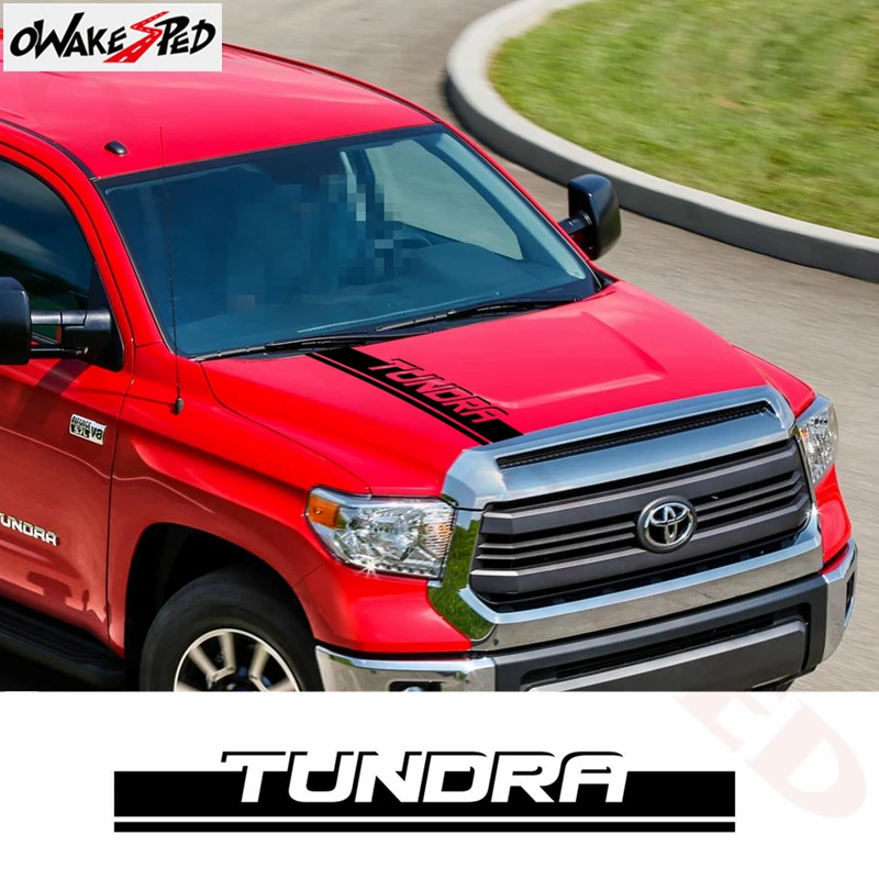 Наклейки виниловые для Toyota Tundra спортивные наклейки в полоску декоративные