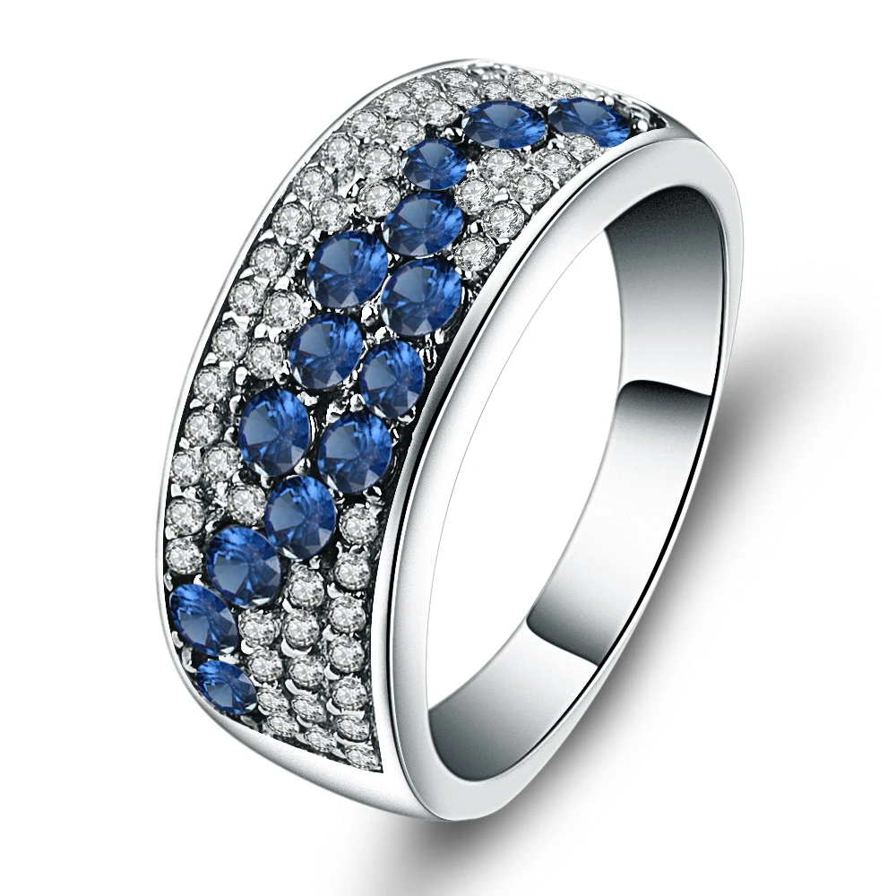 Женское кольцо из стерлингового серебра 925 пробы романтическое натурального