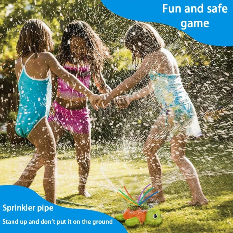 

Large Spraying Range Water Spray Sprinkler Toy Backyard Watering Tool Toy Outdoor Game Water Squirt Summer Gift for Kids