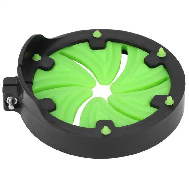

Outdoor PP Plastic Green Black Petals Triangular Universal Paintball Speed Feed Gate Lid Hoppers Cover Panitball Accessories
