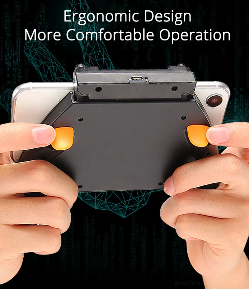 PUBG контроллер для Android IOS Iphone мобильный телефон Универсальный четыре пальца L1R1