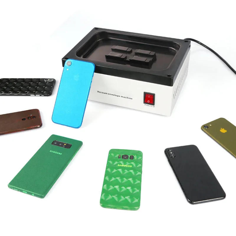 

Mobile Phone Vacuum Envelope Machine Automatic Vacuum Back Cover Film Coating Machine for IPhone SAMSUNG HUAWEI And Tablet