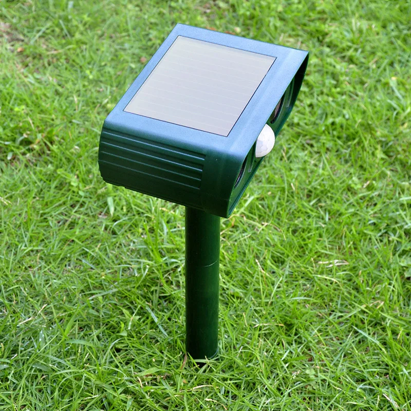 

Outdoor Solar Power Infrared Pest Animal Repeller Repellent Garden Cat Dog BDF99