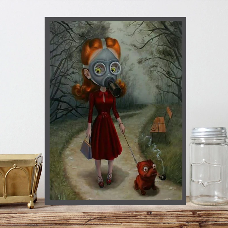 Mark Ryden детская необычная Темный мир жуткий мультфильм HD живопись холст плакат картина настенное изображение, принт украшения для дома спальни