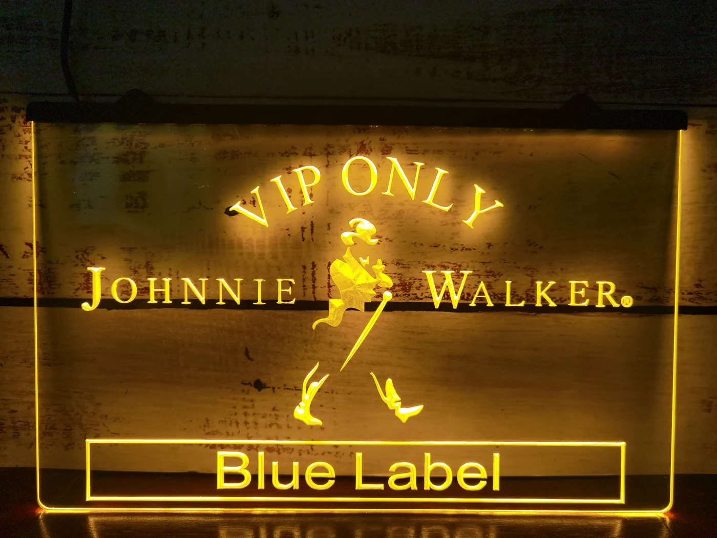 480 Vip только Johnnie Walker синяя этикетка светодиодный неоновый Световой знак | Дом и