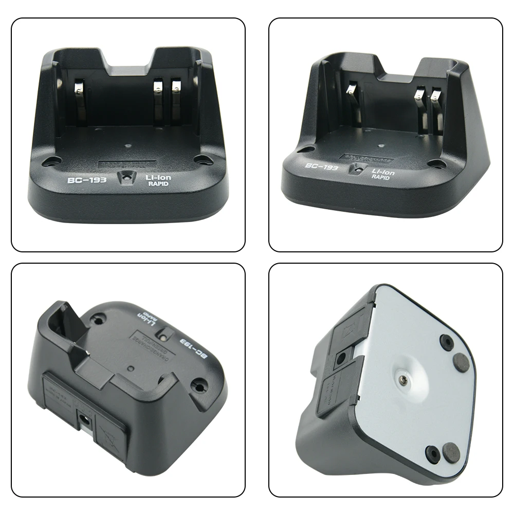 Cargador de BC-193 de iones de litio para Radio ICOM, dispositivo para F4102D, F4103D, IC-F3002, F4002, F3003, F4003, IC-F3001, F4001, F3003, F4003, F3103D, 10 Uds.-2