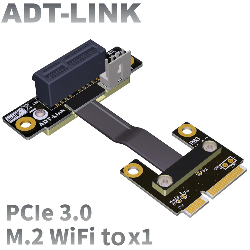 8 Гбит/с Mini PCI-e mPCIe WAN WiFi к PCIe x1 PCI-E 1x карта адаптера Райзера Gen3.0 Mini-PCIe кабель PCI e для
