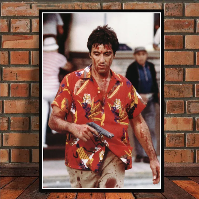 AL PACINO SCARFACE Гангстерский фильм художественный постер Картина Настенная картина