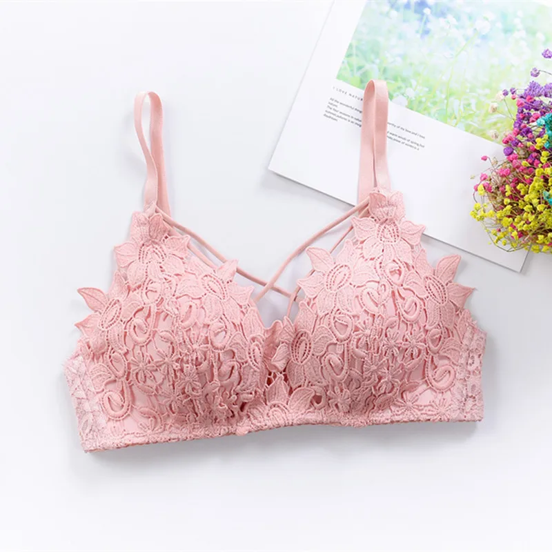 Бюстгальтер с пуш-апом горячая Распродажа женский кружевной бюстгальтер на