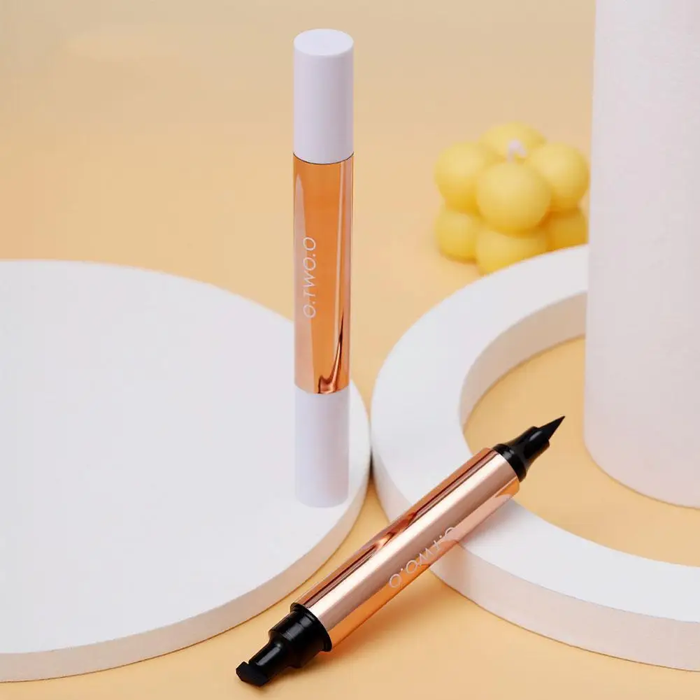 

New Eyeliner Seal Double-headed Eyeliner Charm Cat To Cosmetics Not To Not Easy Eyes Decolor Smudge Easy Eyeliner P4W4