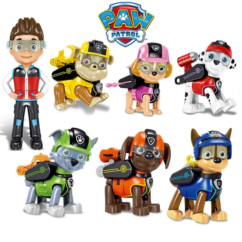 7 шт поводок для собак анимации игрушки Рисунок Пластиковые Canina Фигурное катание