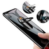 Креативный кольцевой держатель для телефона с USB-зарядкой, зажигалки для смартфона, подставка для зажигалки для iPhone 13 Pro Max, Huawei, Xiaomi, Samsung