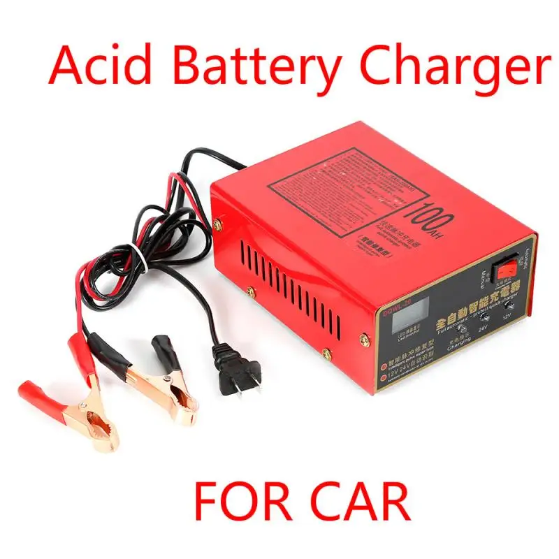 12V/24V 10A 140W полный автоматический автомобильный Батарея Зарядное устройство