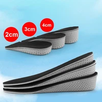 height increase insoles for unisex eva memory foam sports running shoes heightening insoles heel insert elevator shoe lifts pads