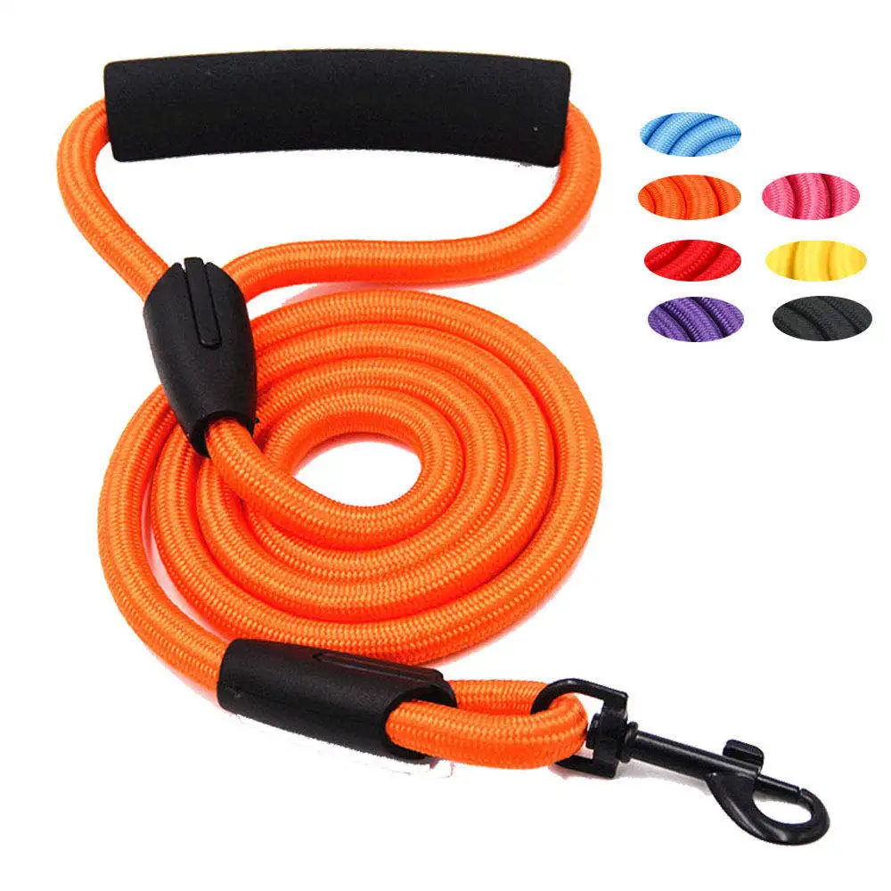 

Dog Leash Running Walk Train For large Small Cat Pets Leashes Dogs Leash Rope Nylon Tenacity