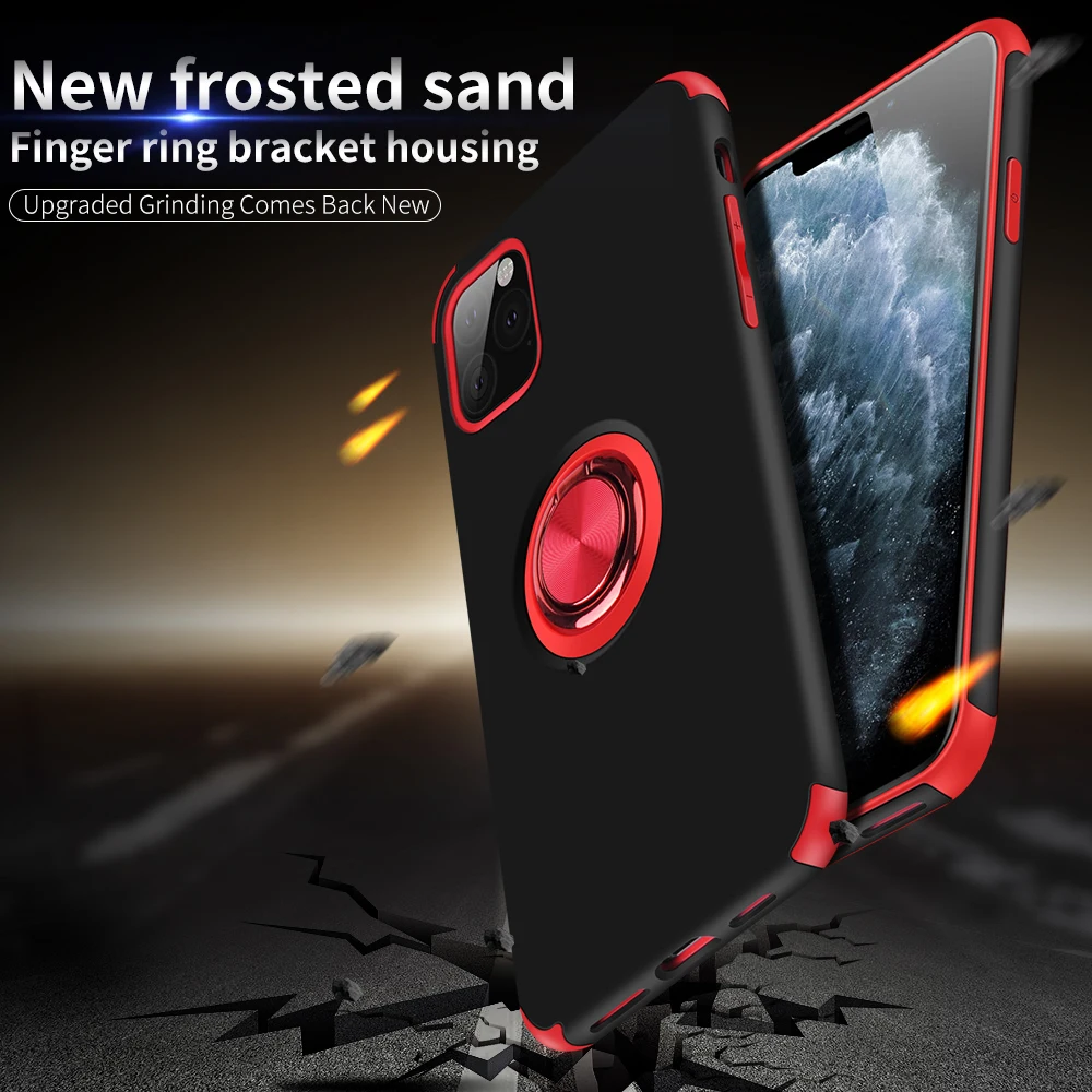 Eqvvol автомобильный Магнитный чехол для iPhone 11 Pro MAX XS XR X противоударные чехлы с