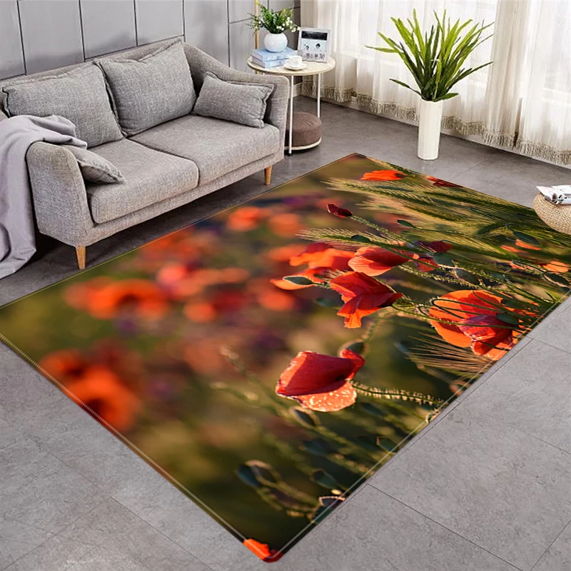 

Non-slip Rug Washable Rug Decoration Living Room Carpet Doormat Entrance Kitchen Small Rug Rugs for Bedroom Welcome Mat