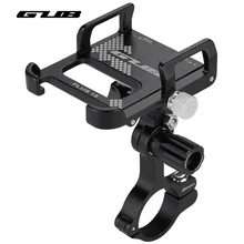 GUB Bicycle Phone Holder Double Lock Adjustment Aluminum Electric Scooter Motorcycle Universal Phone Navigation Shooting Stand