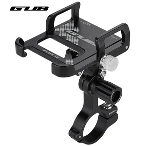 gub bicycle phone holder double lock adjustment aluminum electric scooter motorcycle universal phone navigation shooting stand free global shipping