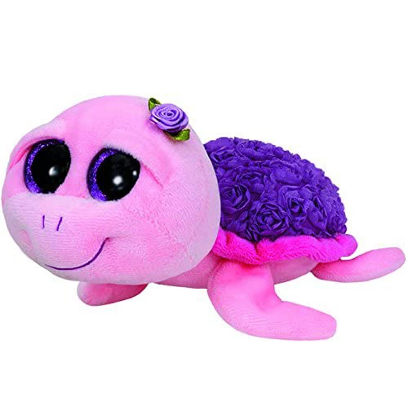 Ty Beanie Rosie розовая черепаха плюшевые игрушки животных набитые 15 см | Игрушки и