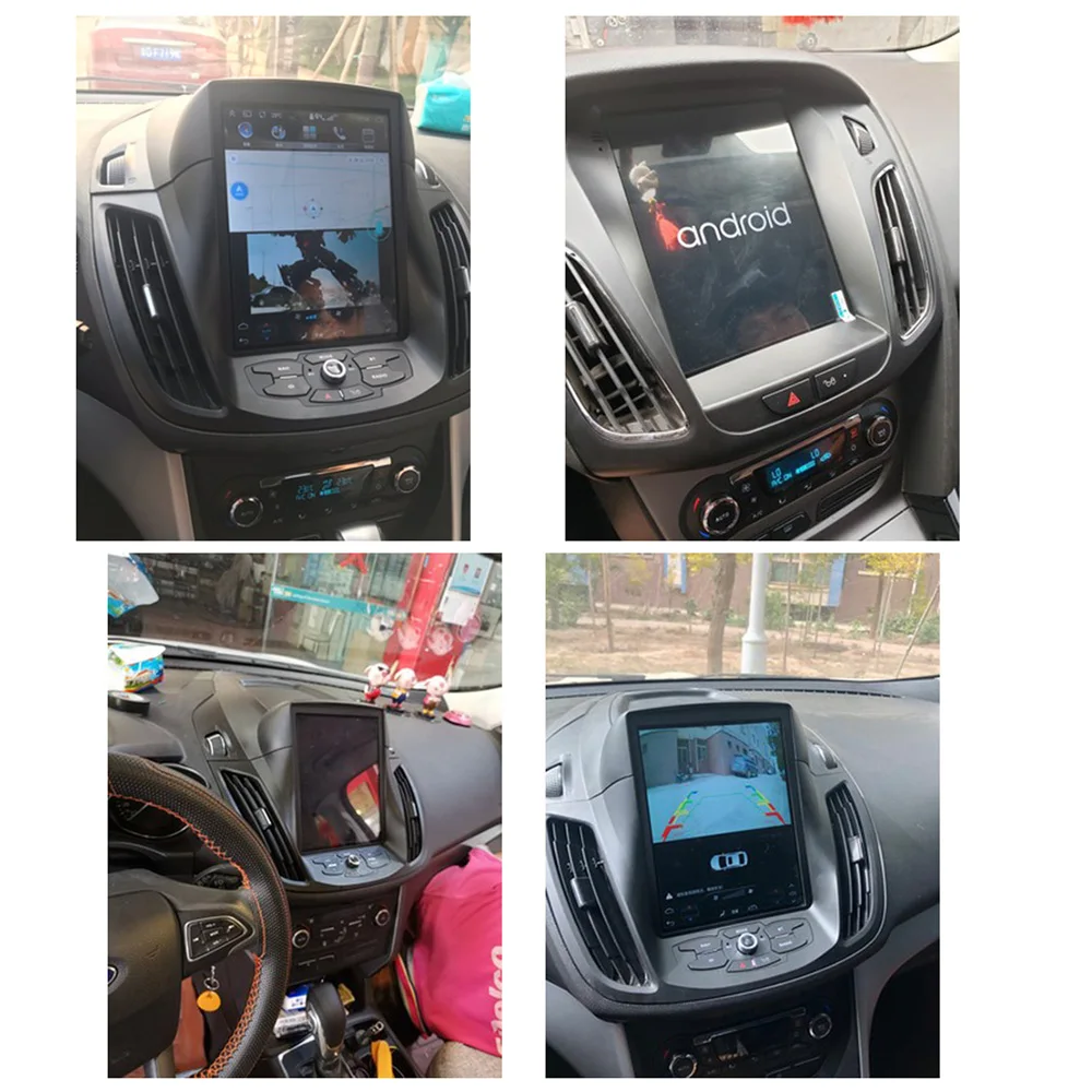 Автомобильный мультимедийный плеер ZJCGO стерео GPS радио навигация Android экран 10 4