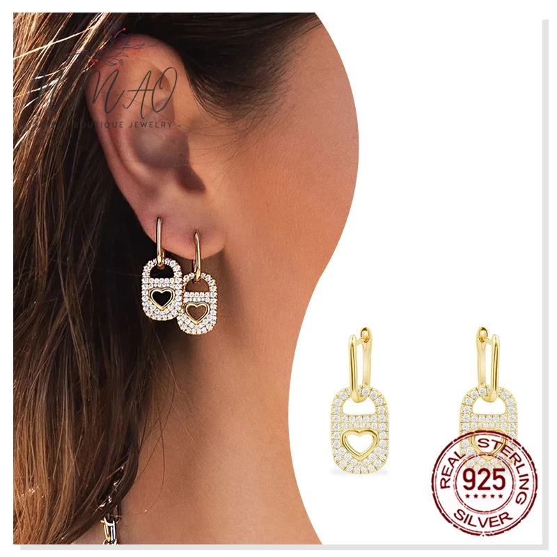 

2021 trend accessories August new earring for women high quality handmade simple fashion original 1:1 gift monaco style