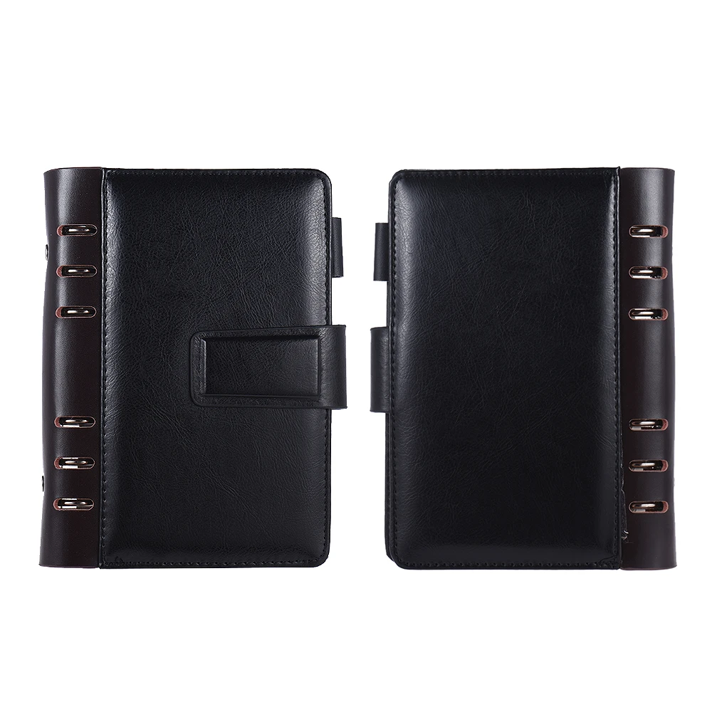 A6 PU спиральный переплет для ноутбука деловой планировщик винтажная офисная