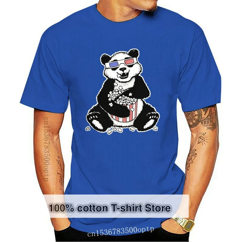 

New Funny Men t shirt Women novelty tshirt 3-D Panda cool T-Shirt