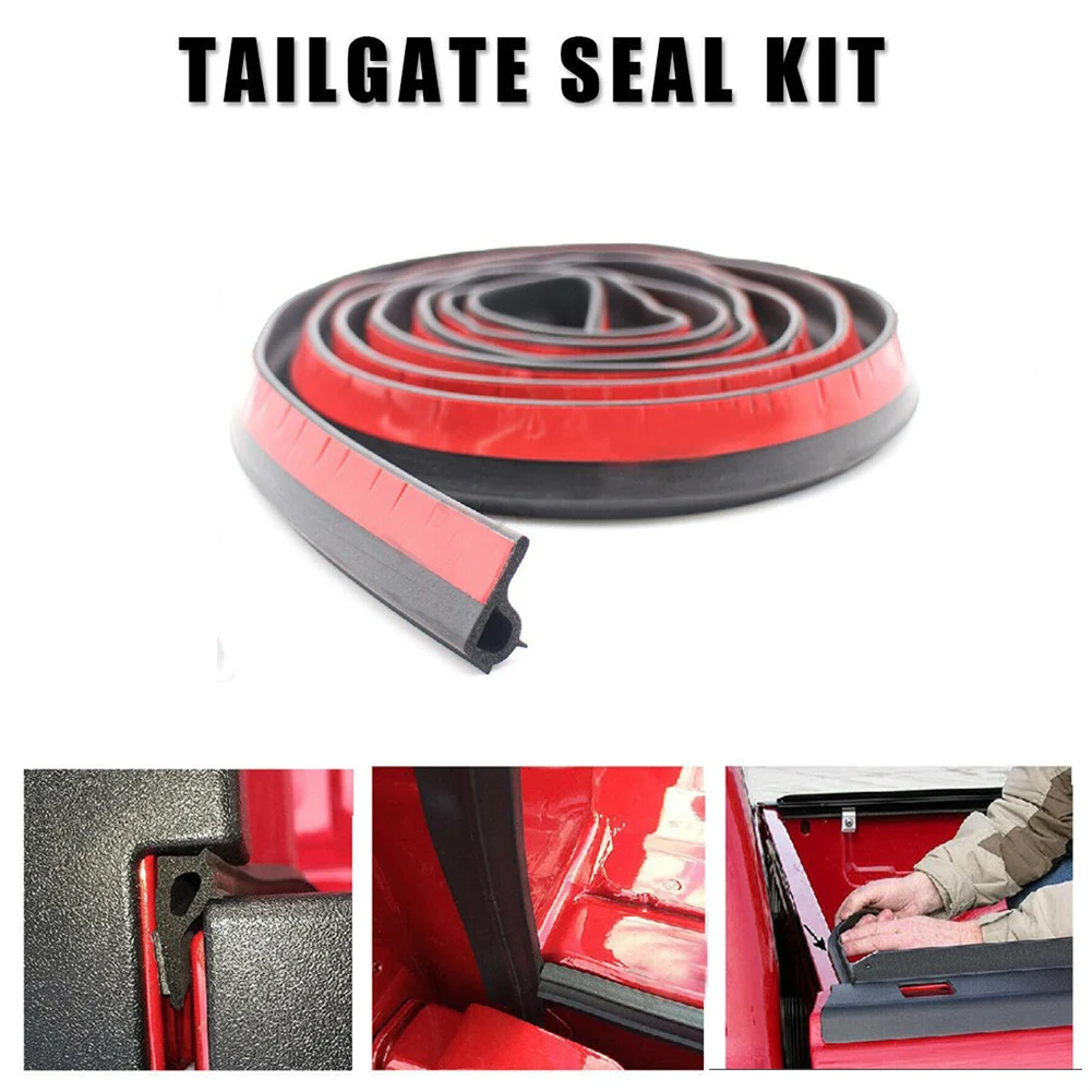 

For TOYOTA HILUX SR5 SR Rubber UTE Car Tailgate Protector Decortaion Rubber Strip Moulding Strip Protection Strips Sealing