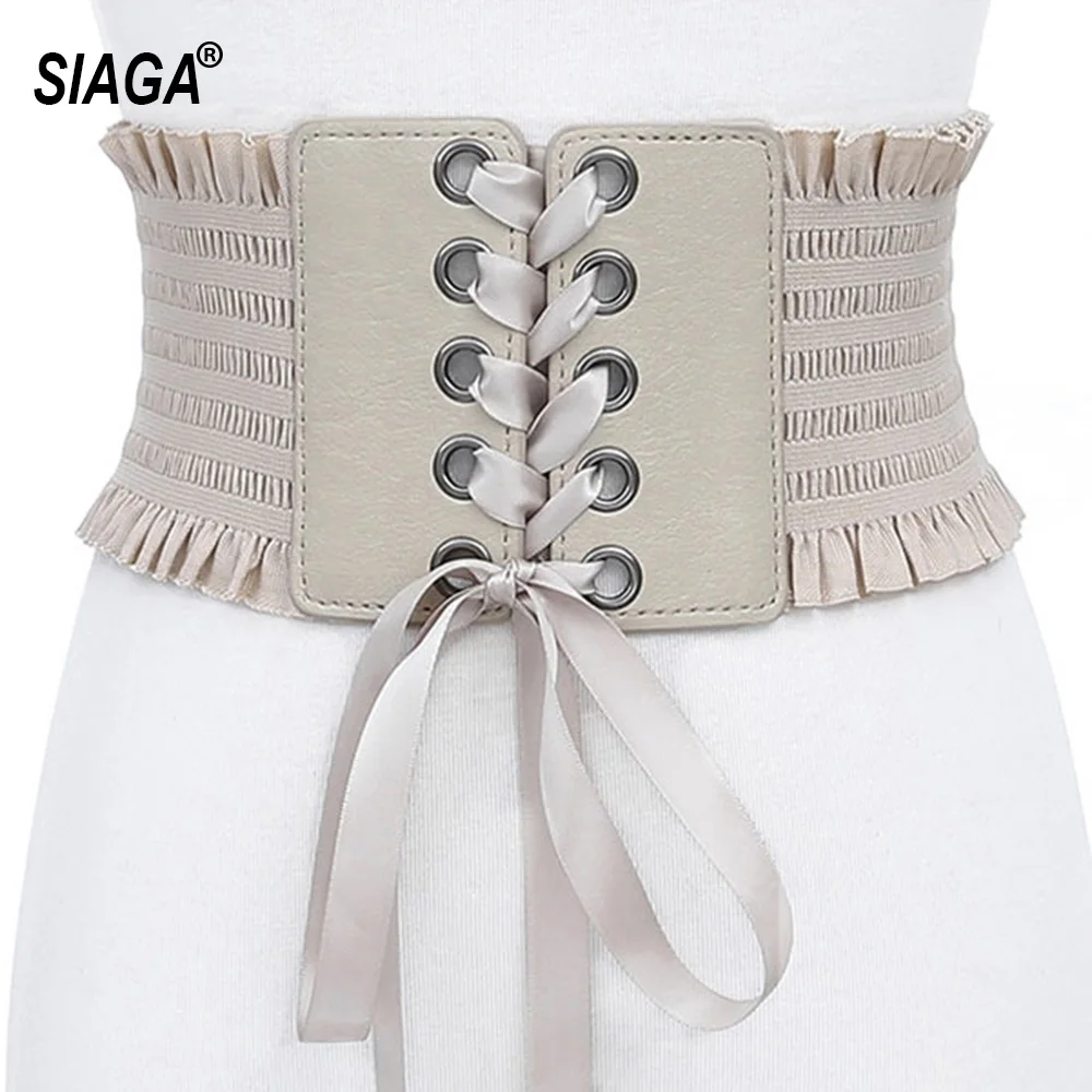 AKTRIS 2020 новый дизайн женский широкий эластичный пояс ткань широкие пояса дамское