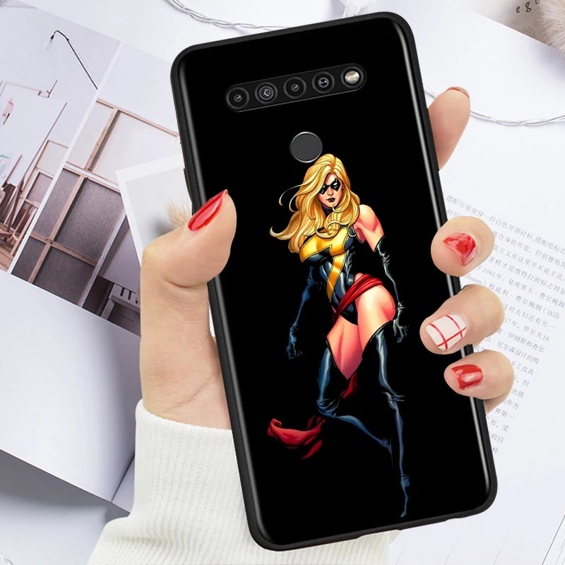 

Marvel Raksha Girl For LG K92 K42 K22 K71 K61 K51S K41S K30 K20 2019 Q60 V60 V50 S V40 V30 G8S G8 X ThinQ Phone Case