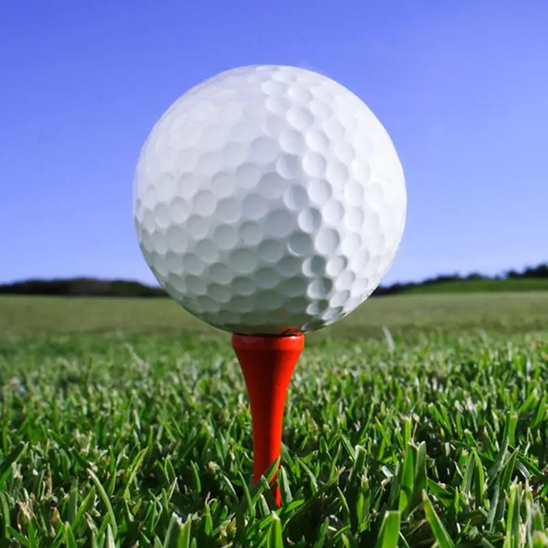 

10 Pcs/Pack Plastic Golf Tees Multi Color 8.3CM Durable Rubber Cushion Top Golf Tee Golf Accessories