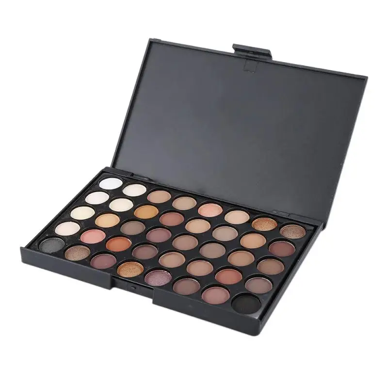 Набор косметических матовых теней Для Век Beauty glazed 40 цветов длинные Тени вечерние
