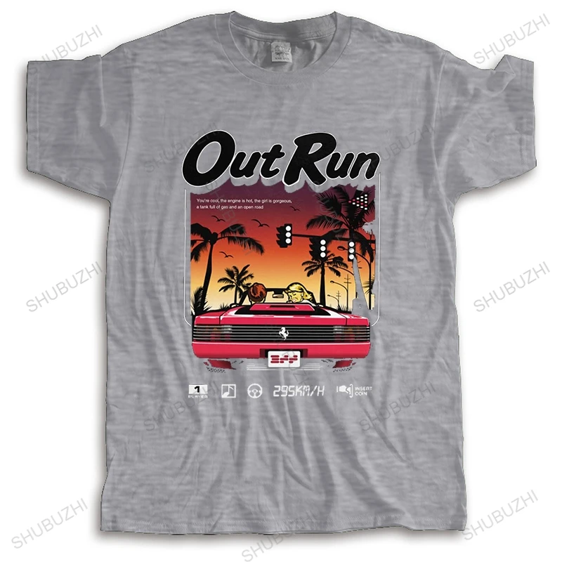 Винтажная футболка с коротким рукавом из хлопка для старой школы в стиле 80-х