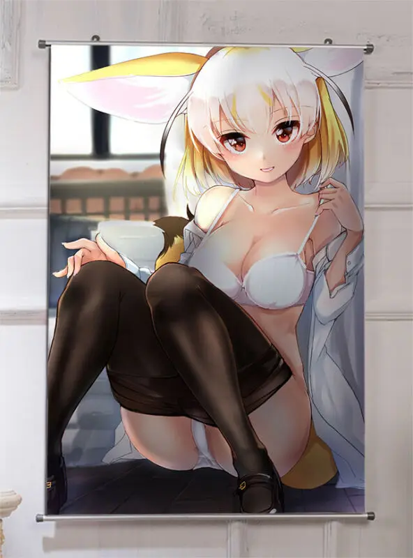 Художественный постер Kemono Friends с аниме-рисунком подвесной высоким разрешением