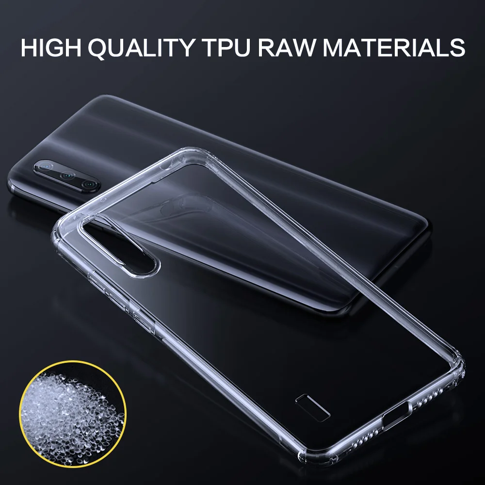 SmartDevil мягкая ТПУ искусственная кожа для Redmi Note 8 K20 pro 9 CC9 CC9e прозрачная защита