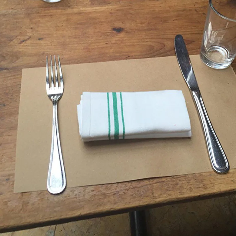 12 дюймов коричневый рулон крафт бумаги переработанная бумага для упаковки