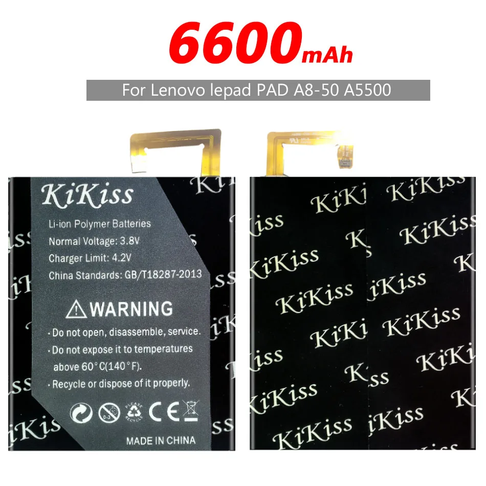 Аккумулятор большой емкости для Lenovo L13D1P32 6600 мА · ч Lepad A5500 Tab A8 50. Бесплатный Код