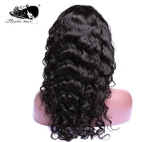 mocha hair human hair deep wave 134 lace front wigs pre plucked natural hairline with baby hair brazilian virgin hair wigs