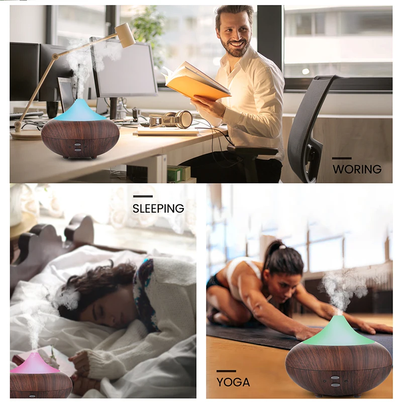 220 мл деревянный луковый Арома ультразвуковой увлажнитель воздуха эфирное масло