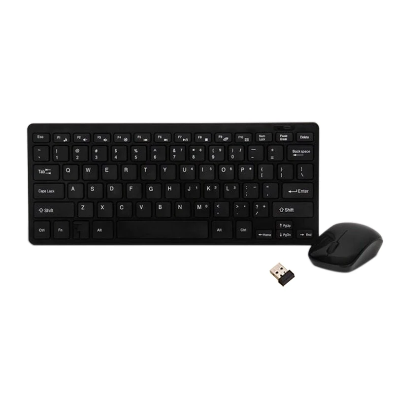 

Ultra-Thin Wireless Keyboard and Mouse Combination, for Notebook Desktop Computers