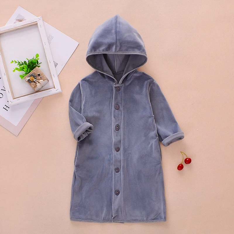 Высококачественный детский банный халат одежда для мальчиков и девочек мягкие