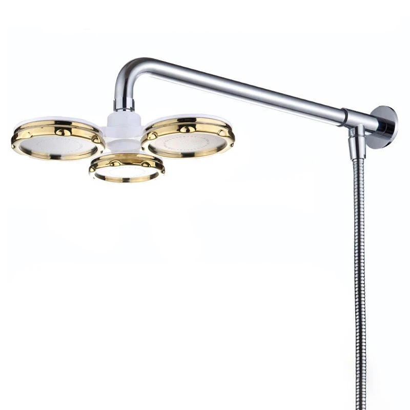 

Тройная Лейка для душа из нержавеющей стали